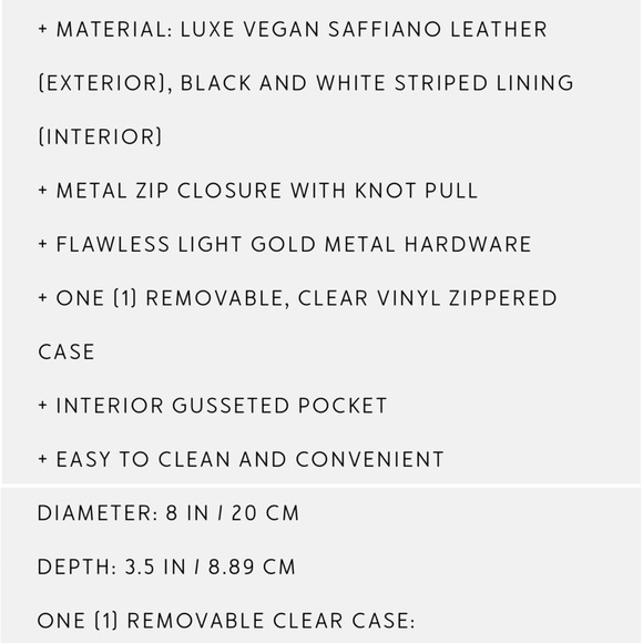 🆕Round Travel Toiletries Bag Carry On Case - Picture 4 of 8